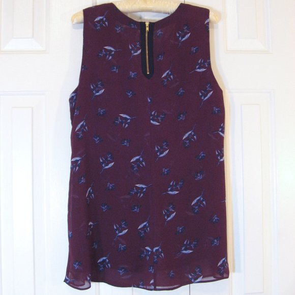 CAbi | 'Bouquet' Floral Print Tunic Blouse Top - Picture 6 of 10